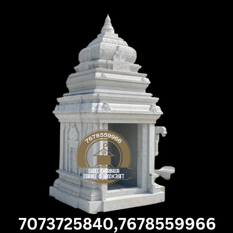  Marble White Stone Carving Temple